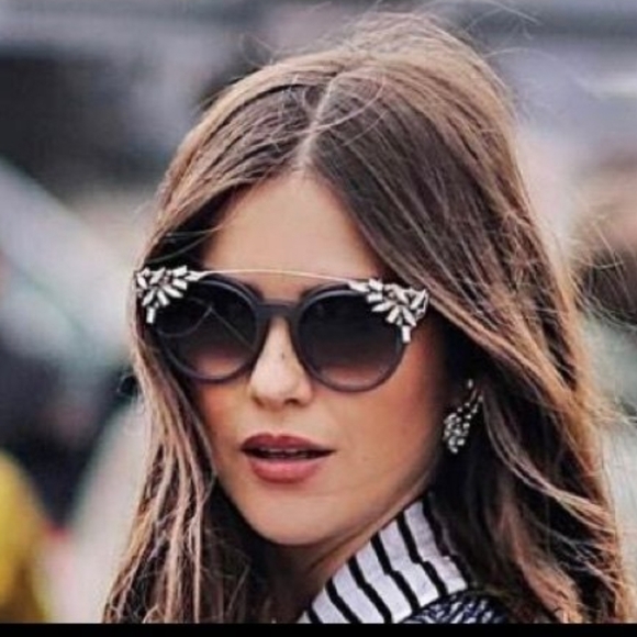 Jimmy choo blue jewelled sunglasses - Picture 12 of 12
